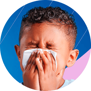 Alívio rápido e duradouro dos sintomas da rinite e alergias.